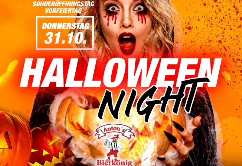 HALLOWEEN - Party  -> Sonderöffnungstag <-